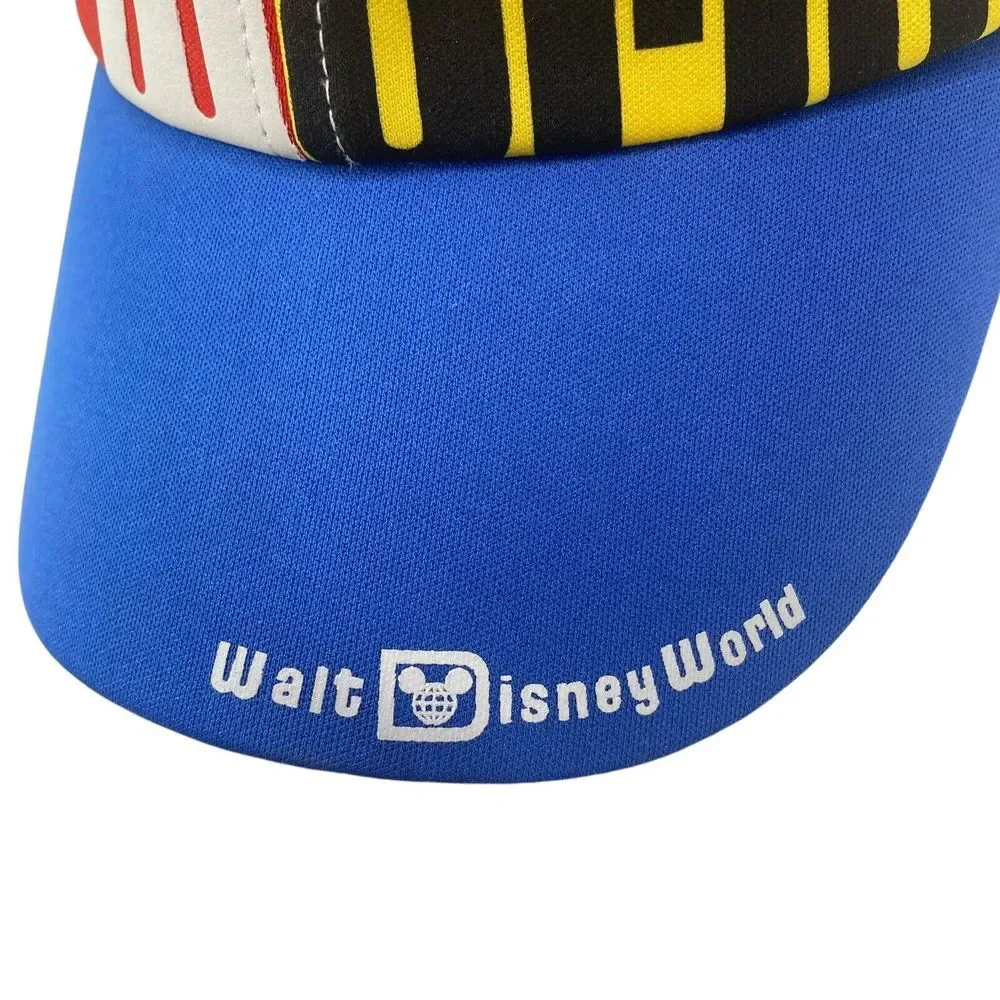Walt Disney World Hat Cap Snapback Relaxed Casual Trucker‎ Mesh back Multicolor